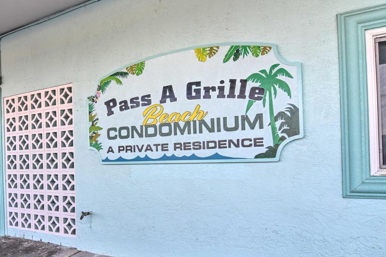 Idyllic Pass-A-Grille Studio - Walk To The Beach! St. Pete Beach Kültér fotó